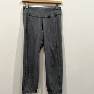 All in Motion Heather Grey 3/4 length Poly/Spandex legging in size S